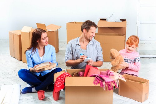 Removals van service for local moves in Marylebone streets