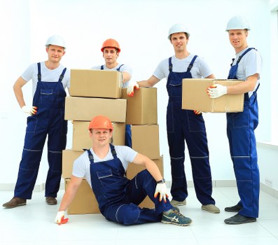 Furniture collection service in Marylebone residential street