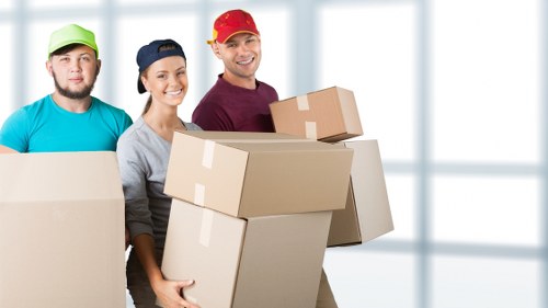 Careful handling of furniture during a small move in Marylebone