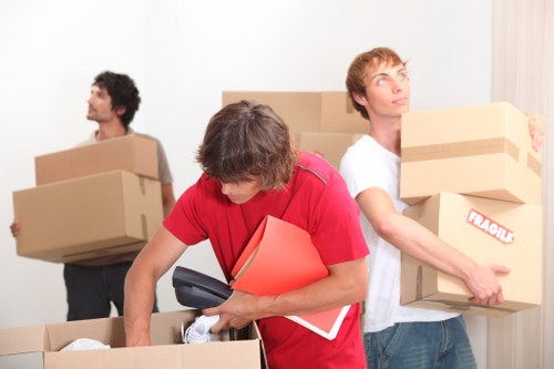 Marylebone commercial removals team navigating central London access challenges