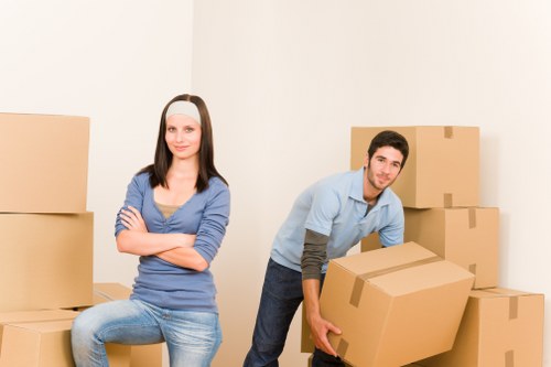 Marylebone residential move with careful loading in a central London street