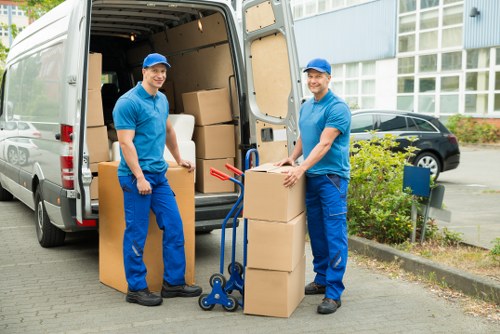 Furniture relocation from a Marylebone apartment building