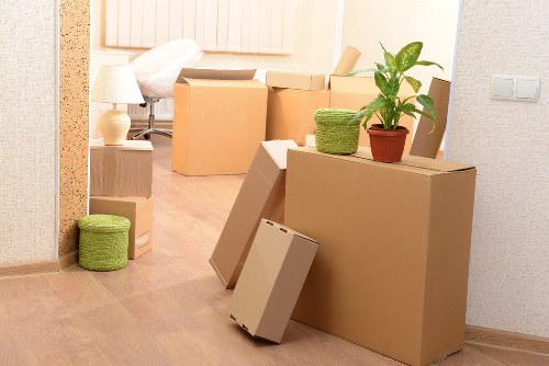 Removal of sofa and table furniture from a Marylebone home