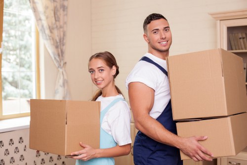 Professional office removals service in central Marylebone