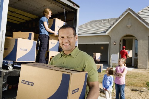 Furniture and equipment handling during an office move
